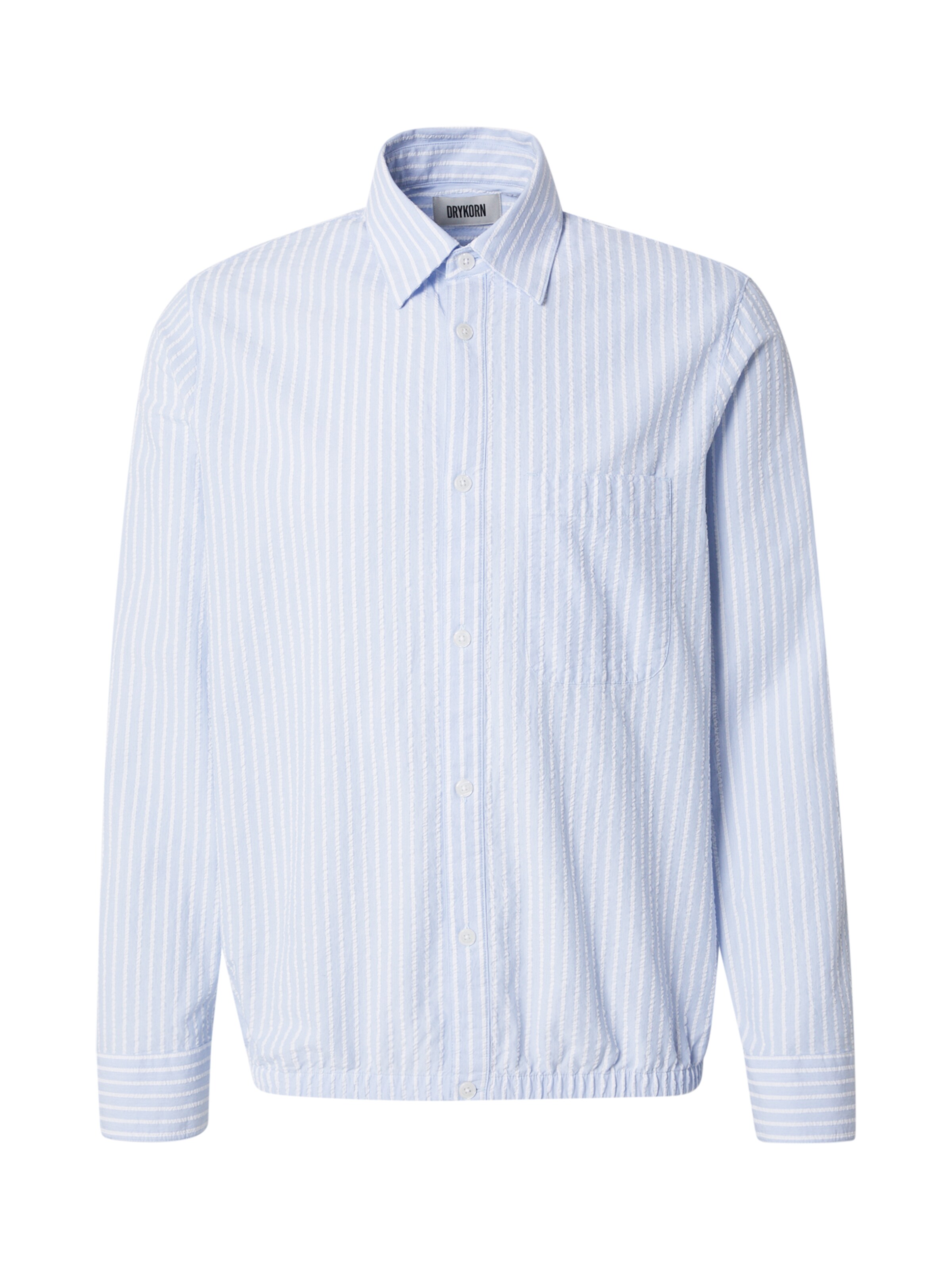 DRYKORN Comfort fit Button Up Shirt 'GAPSOL 10' in Blue: front