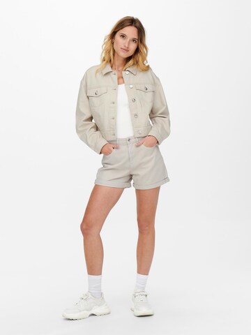 ONLY Regular Shorts 'Phine' in Beige