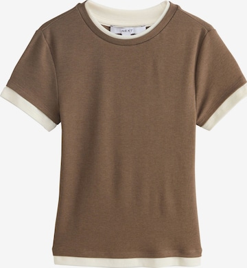 Next T-Shirt in Braun: Vorderseite