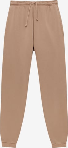 Pull&Bear Trousers in Pink: front