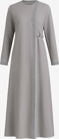 Robe 'Leila-Ferace' fashionshowcase en gris : devant