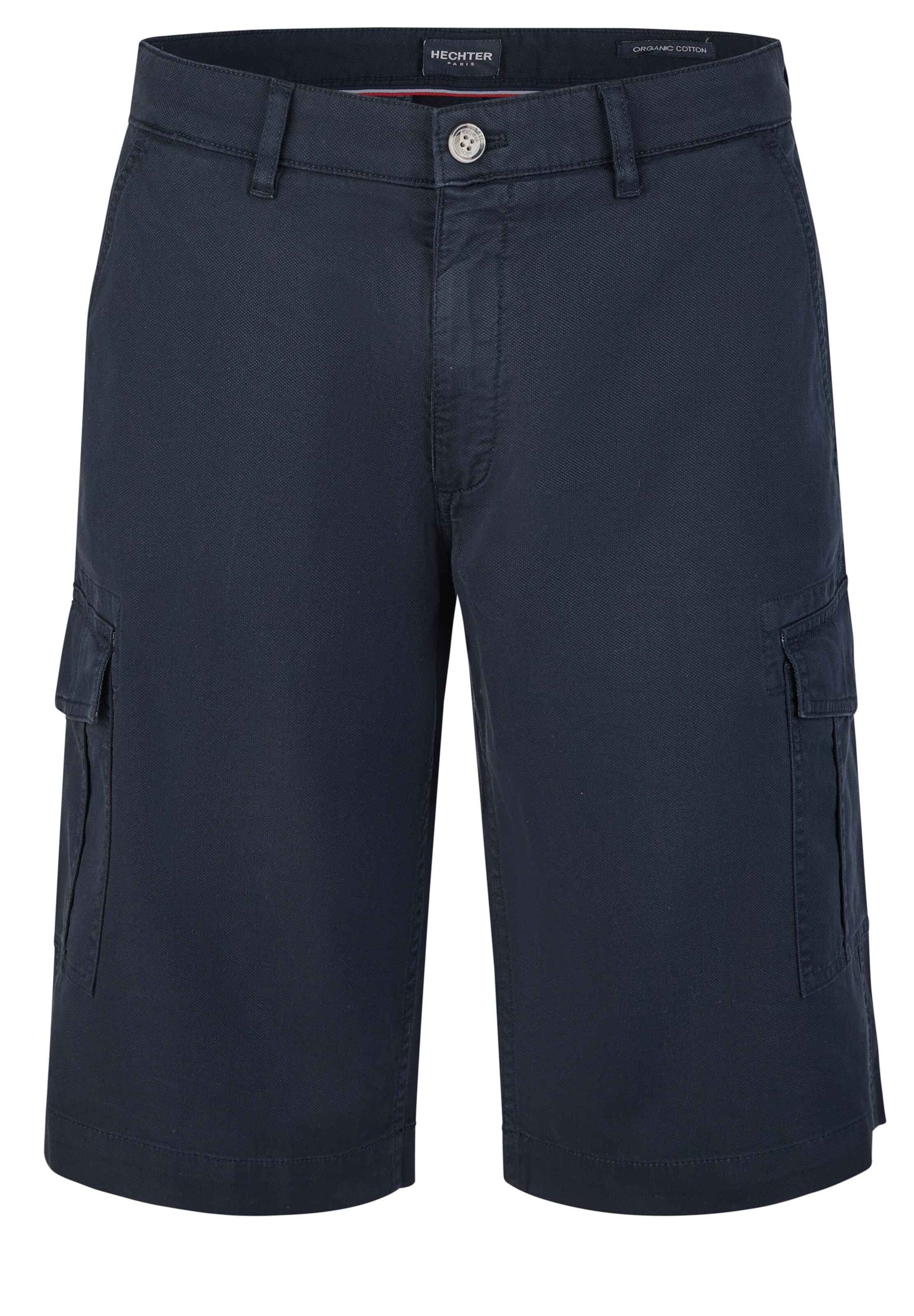 HECHTER PARIS Regular Cargo Pants in Blue: front