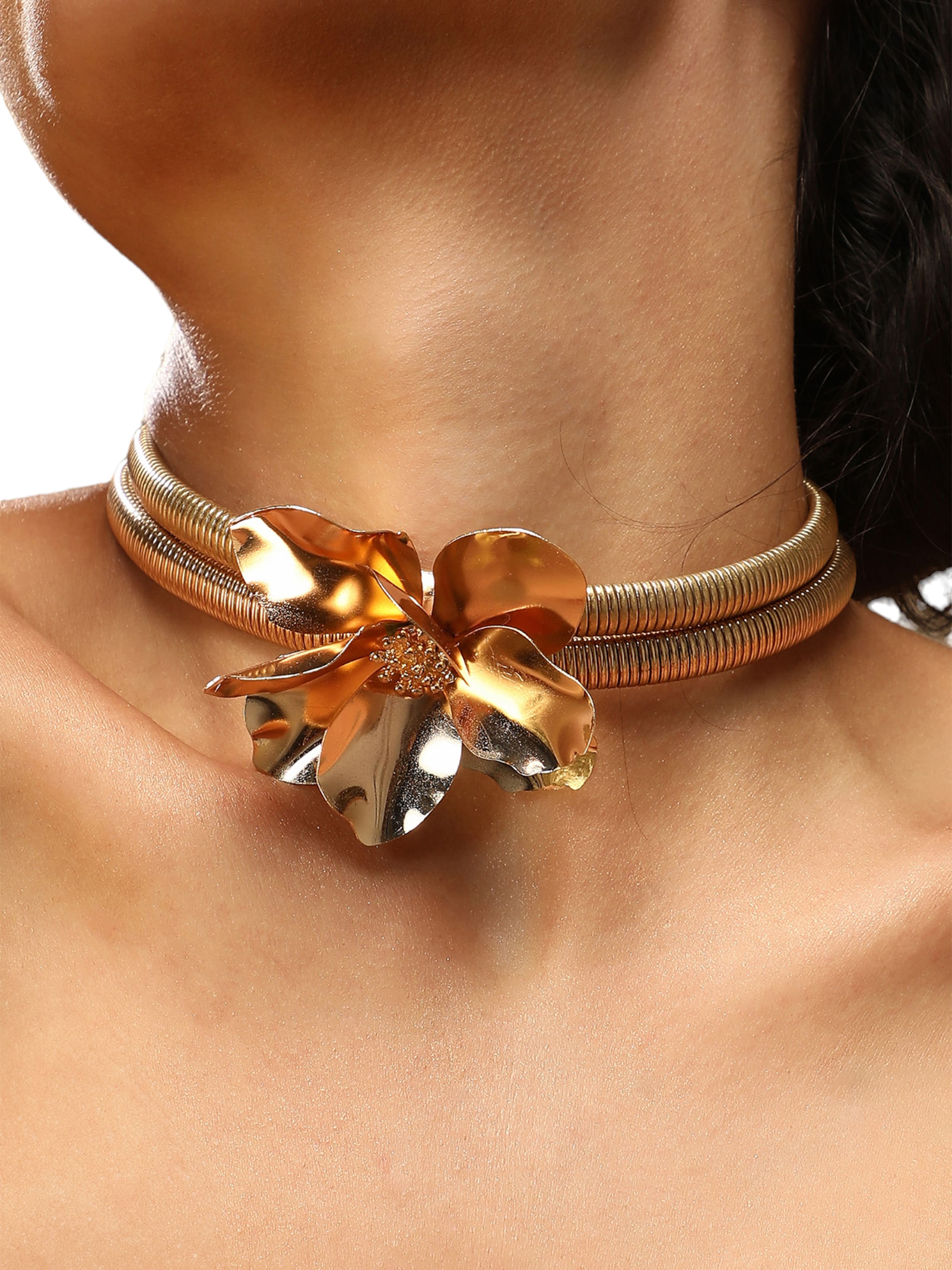 SOHI Kett 'Kooki', värv Kuld: eest vaates