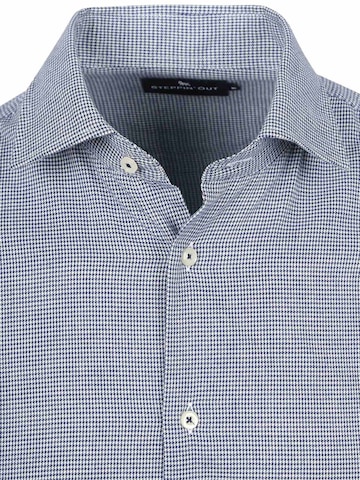 Steppin' out Slim fit Button Up Shirt in Blue