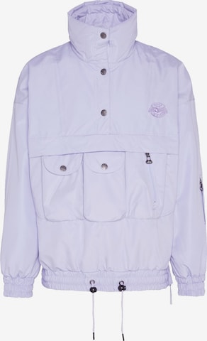 Veste outdoor 'KANDAHA 89' elho en violet : devant