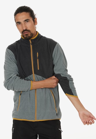 Whistler Athletic Fleece Jacket 'Greyson' in Grey: front