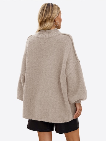 Imily Bela Sveter - Zelená: zadná strana