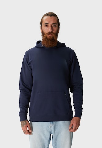 Oldskull Sweatshirt 'Plain Basic' in Blauw: voorkant