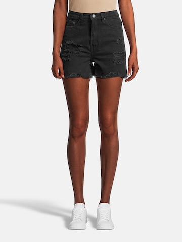 AÉROPOSTALE Regular Shorts in Schwarz: predná strana