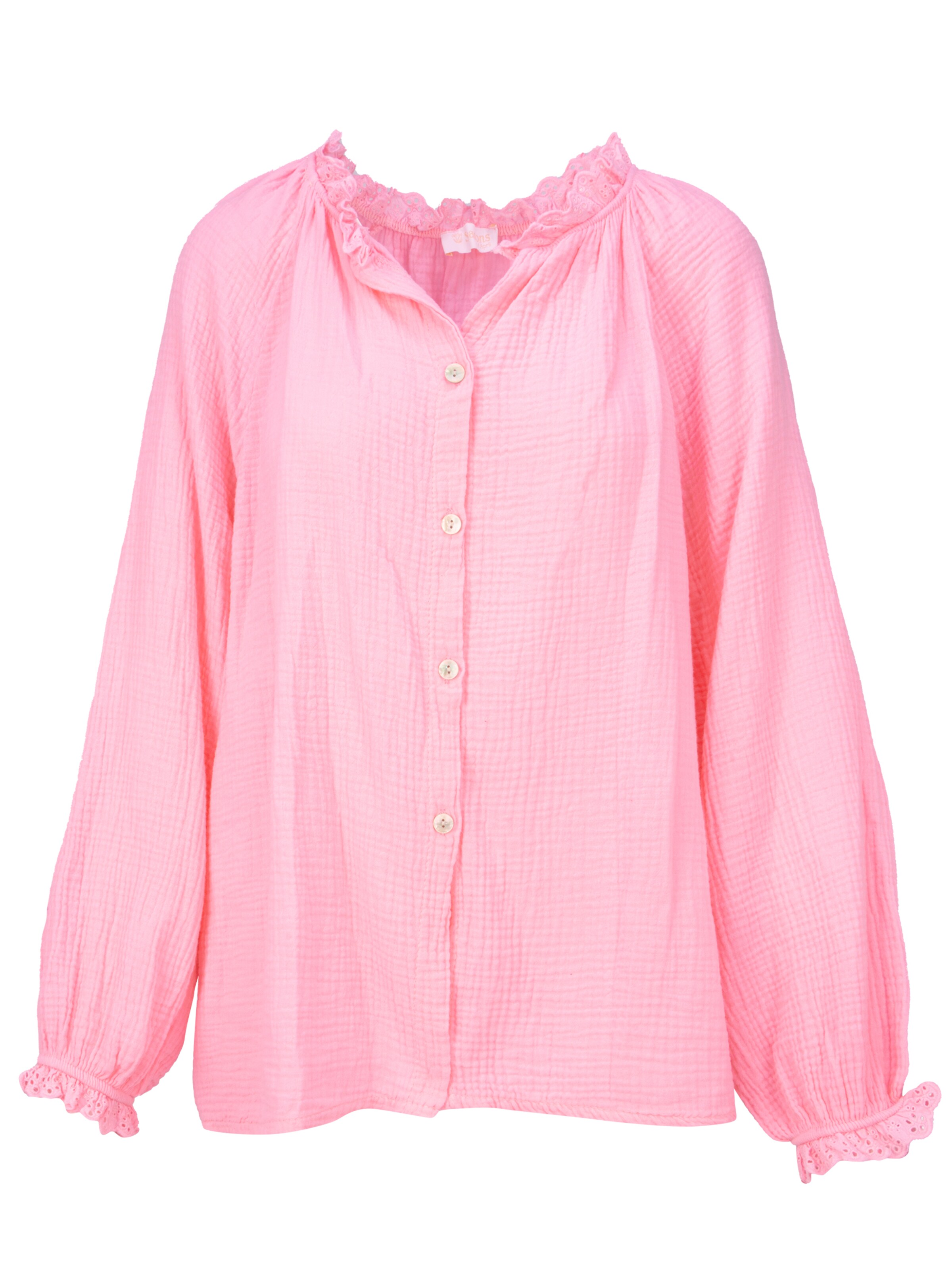 Seasons of April Blouse 'Emma' in Roze: voorkant
