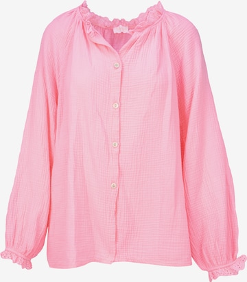 Chemisier 'Emma' Seasons of April en rose : devant