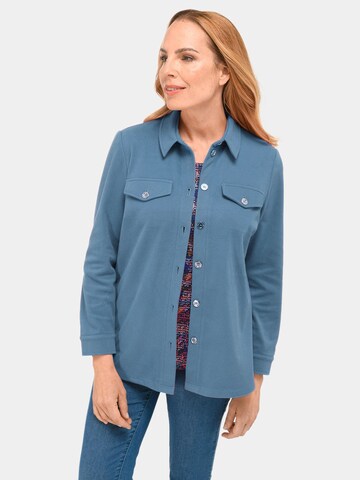 Goldner Tussenjas in Blauw: voorkant