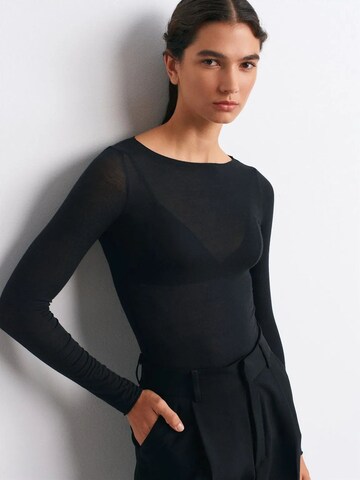 Camicia da donna di Dilvin in nero