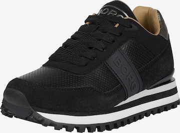 BJÖRN BORG Athletic Shoes 'R2000 DLX' in Black: front