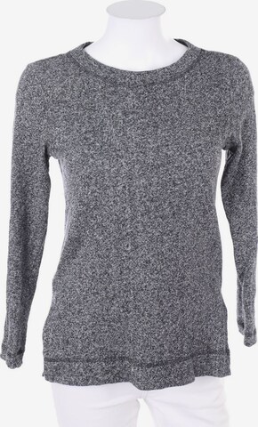 H&M Sweatshirt & Zip-Up Hoodie in XS in Grey: front