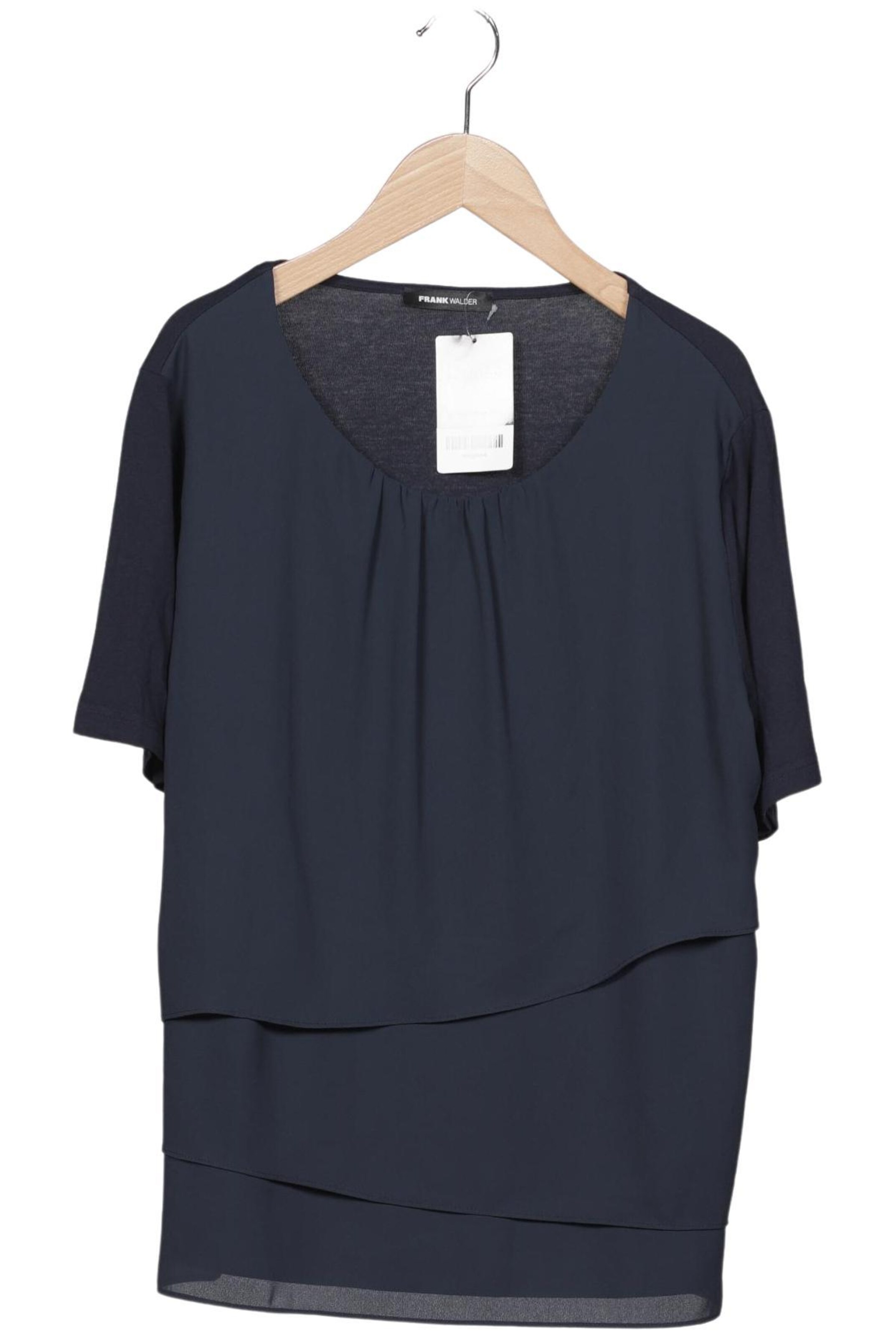 FRANK WALDER Blouse & Tunic in XL in Blue: front