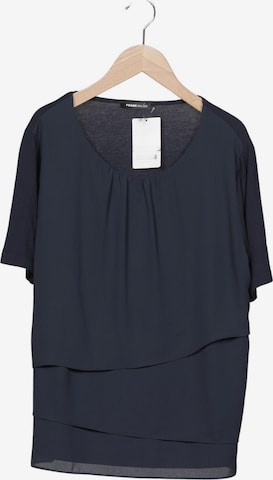 FRANK WALDER Bluse XL in Blau: Vorderseite