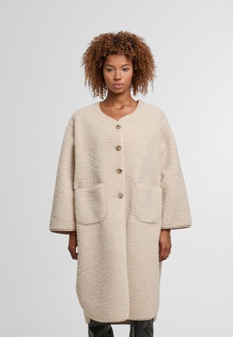 Urban Classics Between-Seasons Coat in Beige