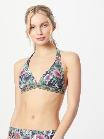 BRUNOTTI Triangel Sportbikinitop 'Xandra' in Gemengde kleuren: voorkant