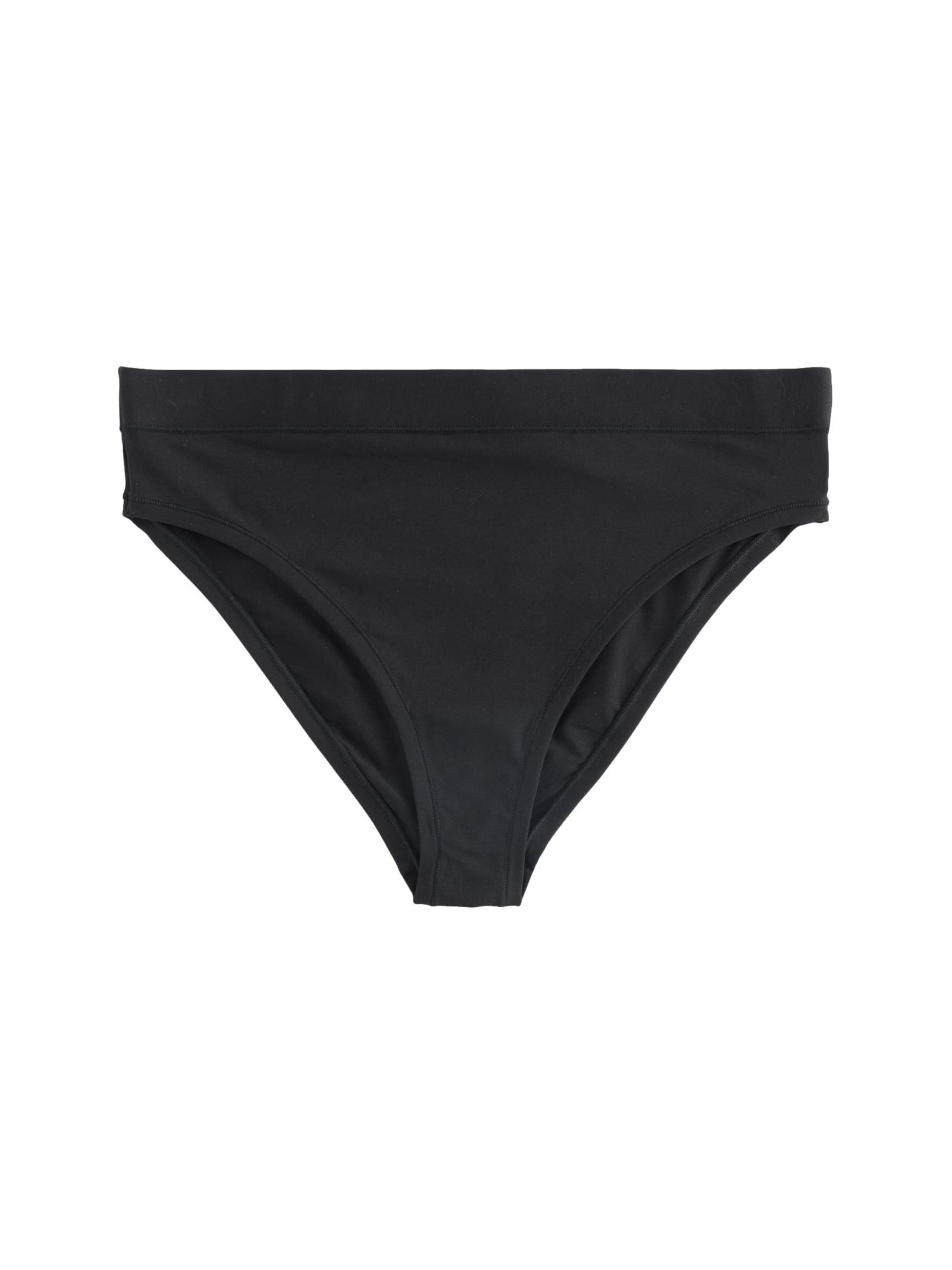 self. Panty in Black: front