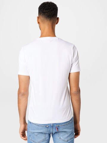 HUGO T-shirt 'Dero' i vit