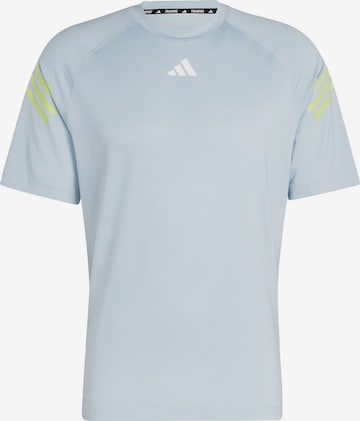 ADIDAS PERFORMANCE Performance Shirt 'Train Icons' in Blue: front