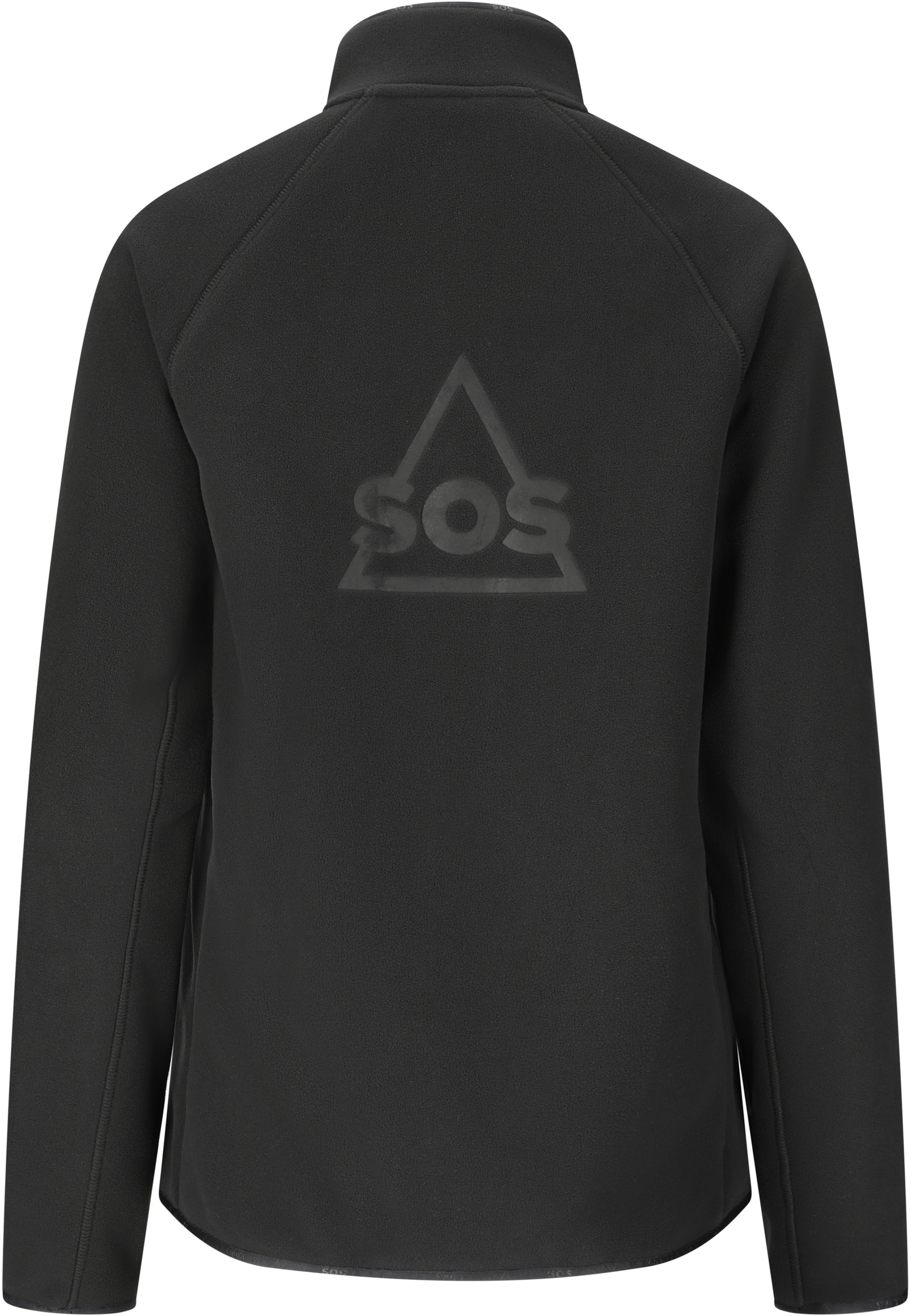 SOS Functionele fleece jas 'Munson' in Zwart