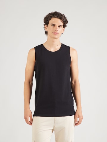 Tricou de la s.Oliver pe negru: față