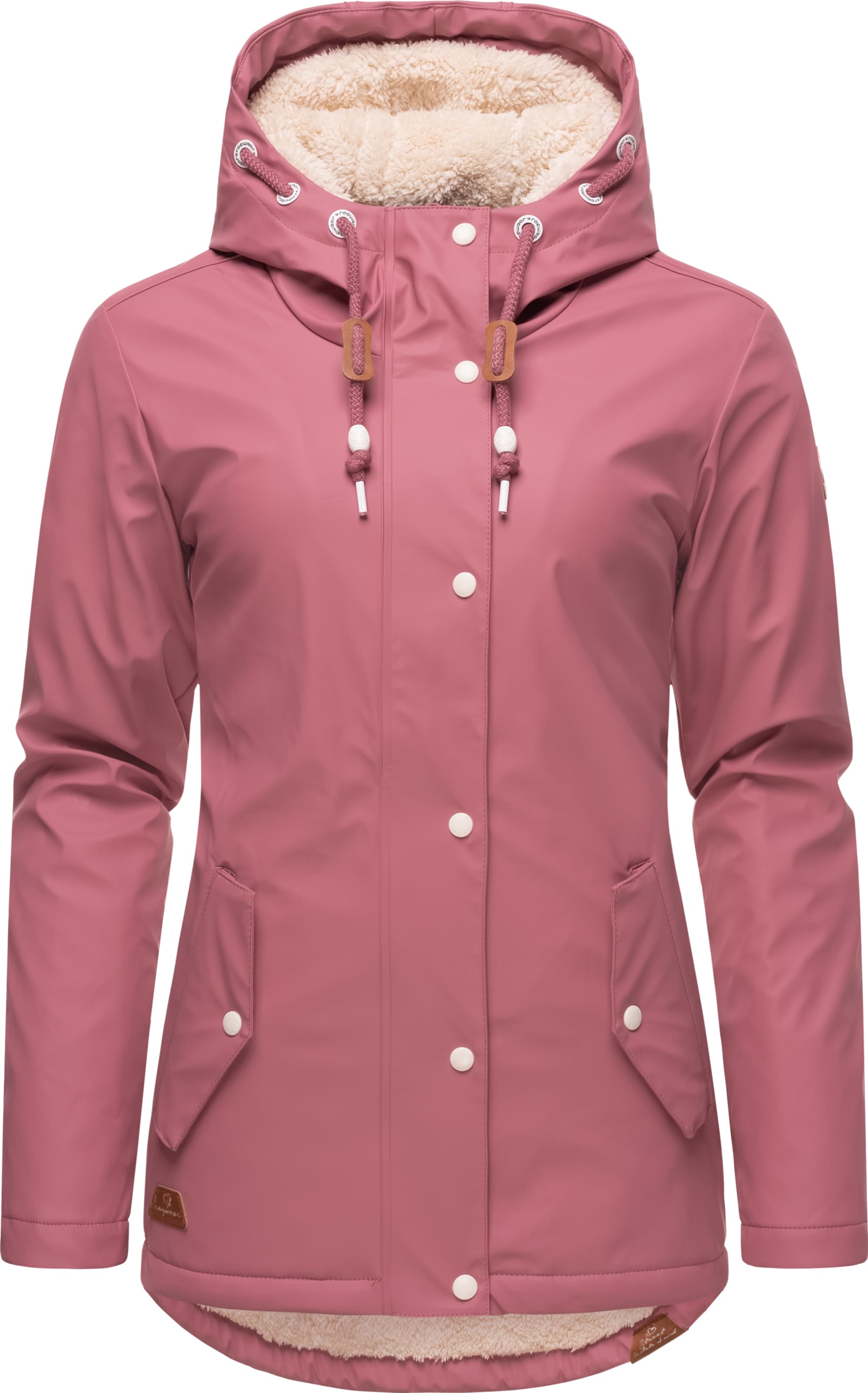 Ragwear Funkční bunda 'Marge' – pink: přední strana