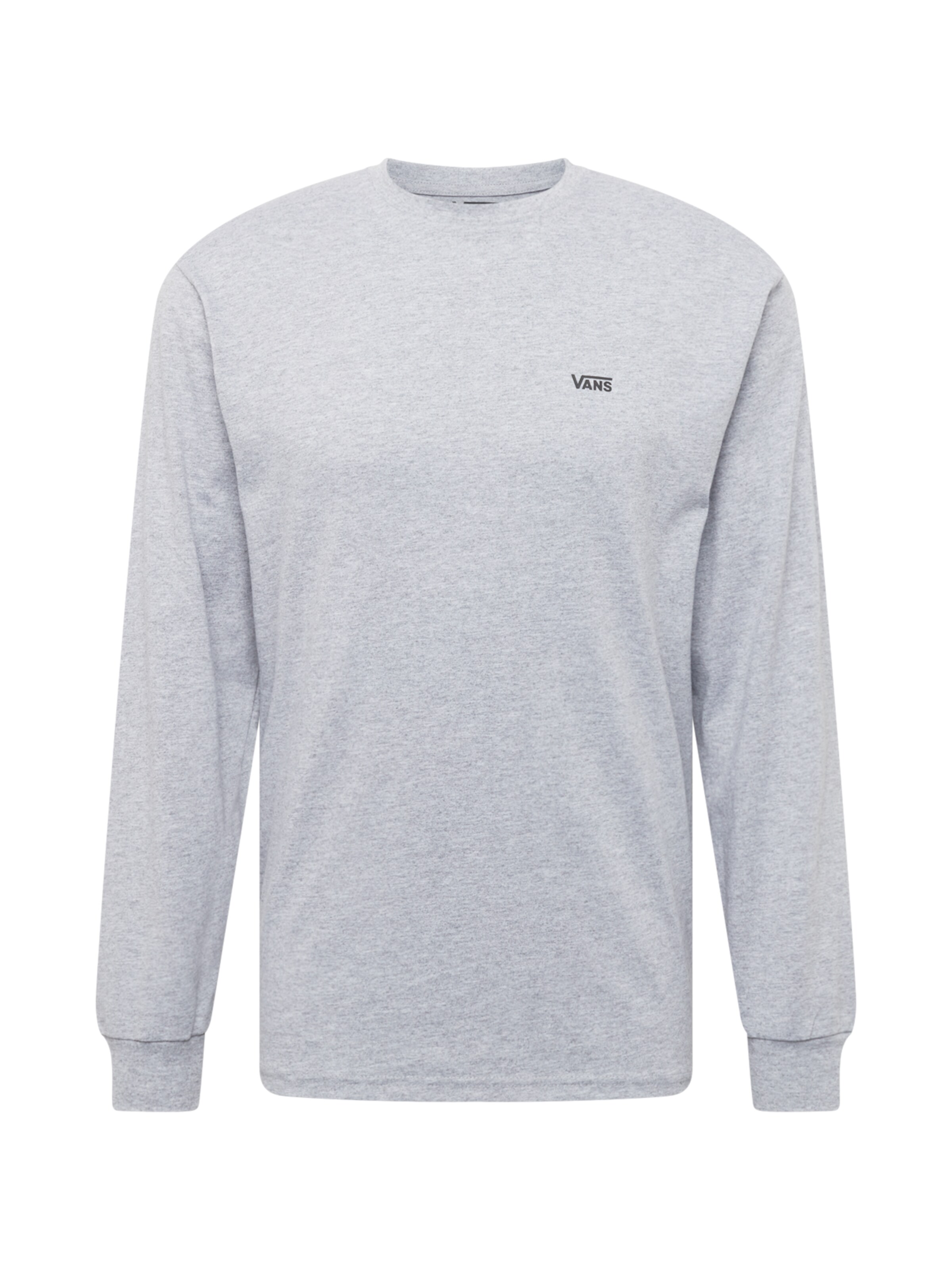 Männer Shirts VANS Shirt 'MN LEFT CHEST LS' in Graumeliert - BR85802 Männer Shirts VANS Shirt 'MN LEFT CHEST LS' in Graumeliert - BR85802