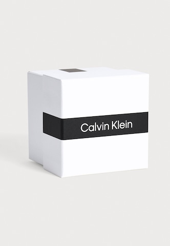 Calvin Klein Analogna ura 'MODERN VINTAGE' | srebrna barva: sprednja stran