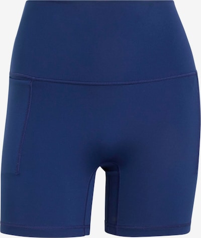 XS dydžio Sportinės kelnės '3-Stripes Studio All Me Booty Short' iš ADIDAS PERFORMANCE, spalva – tamsiai mėlyna, Prekių apžvalga