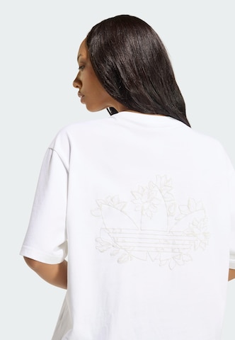 ADIDAS ORIGINALS Футболка оверсайз в Белый