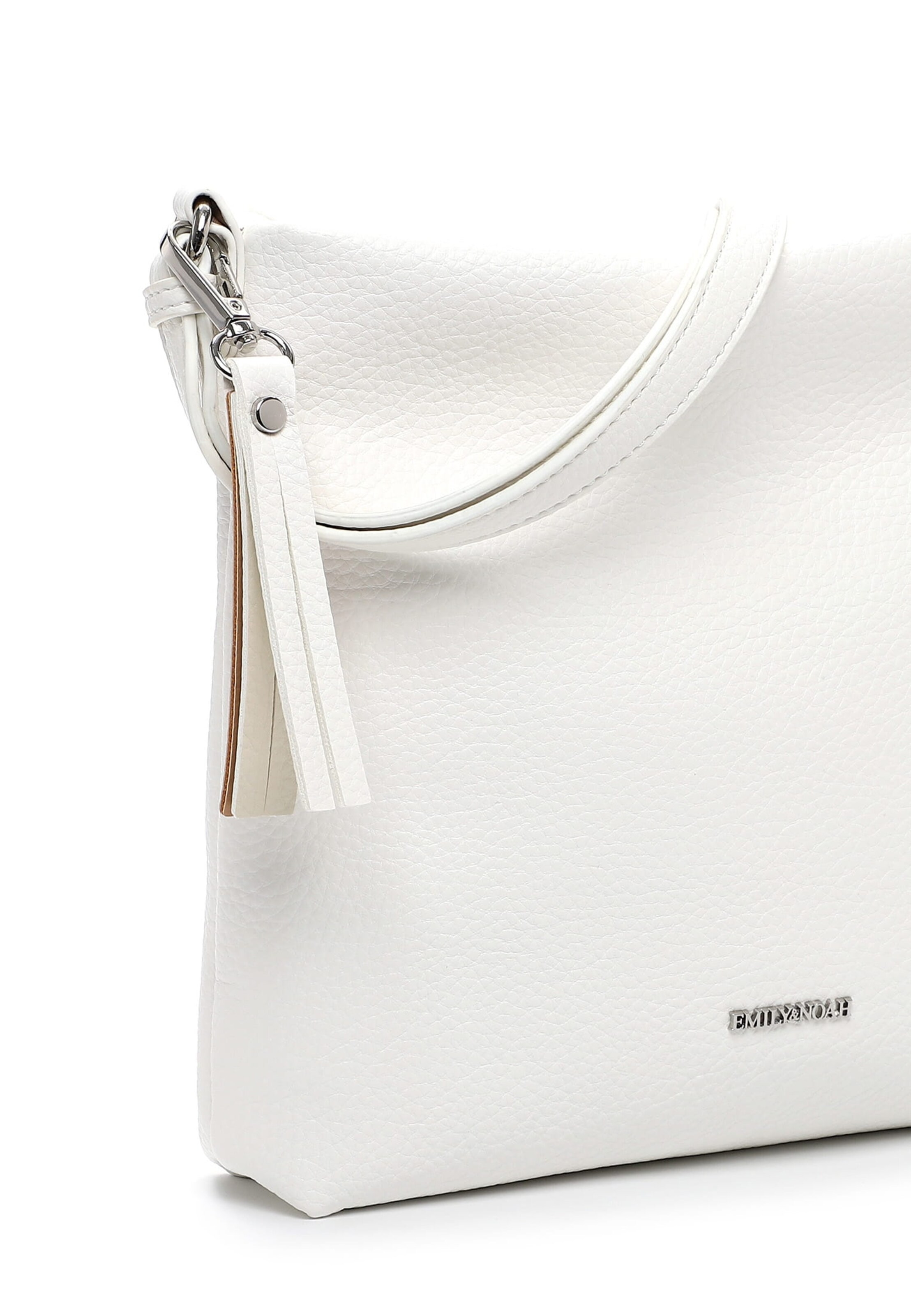 Borsa a tracolla 'Jeanine' di Emily & Noah in bianco