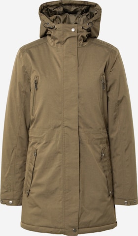 Whistler Outdoor Jacket in Brown: front