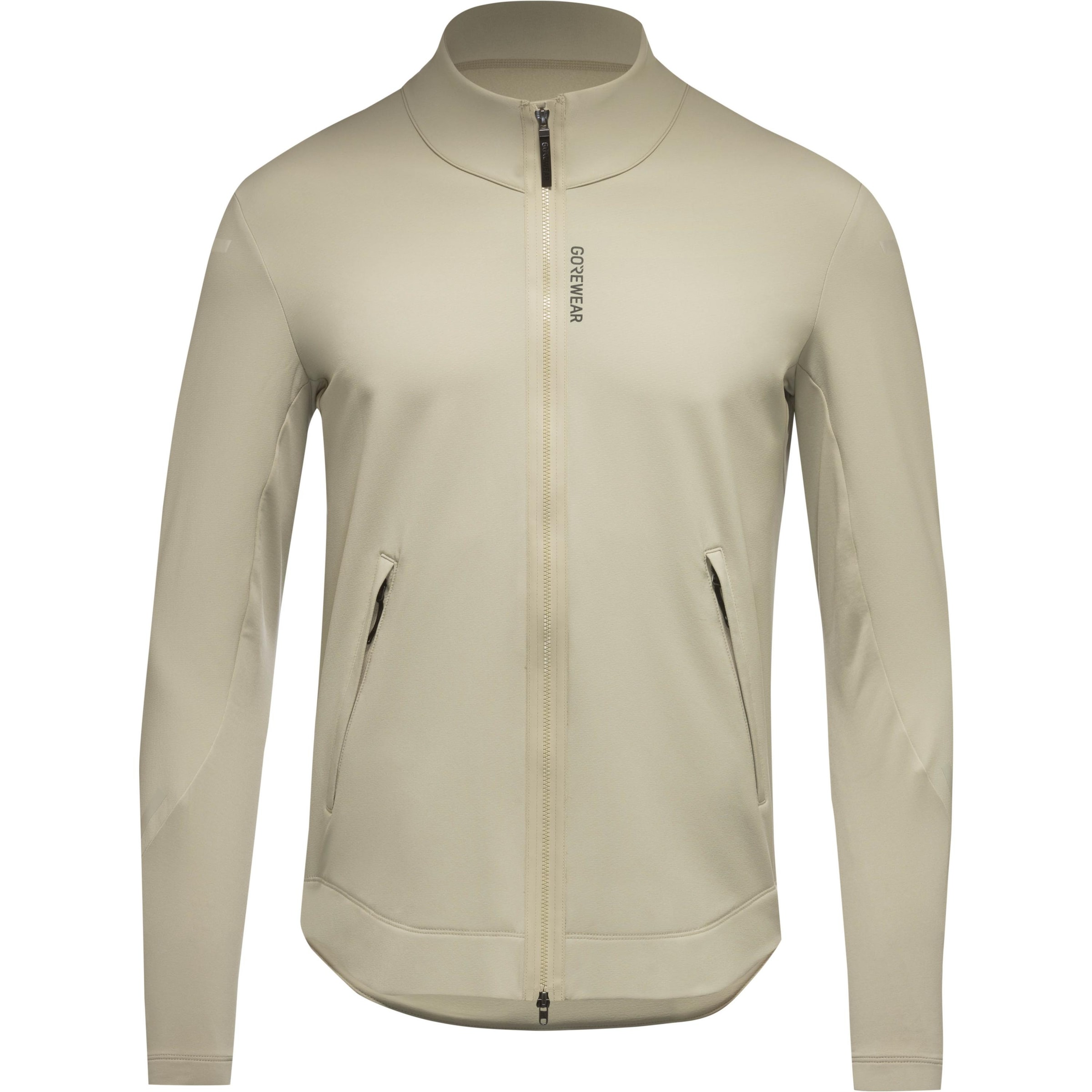 GORE WEAR Laufjacke 'CONCURVE' in Beige: Vorderseite