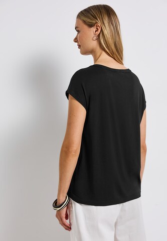 STREET ONE Shirt in Black