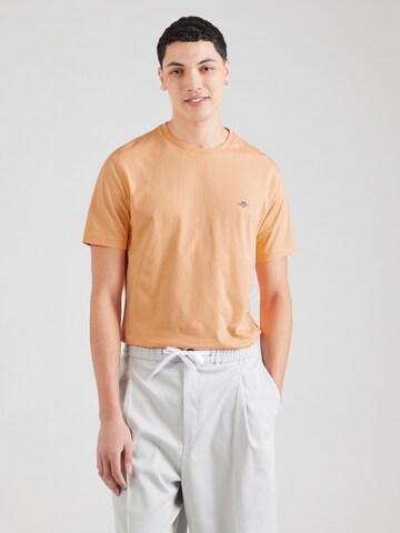 GANT Tričko – oranžová: přední strana