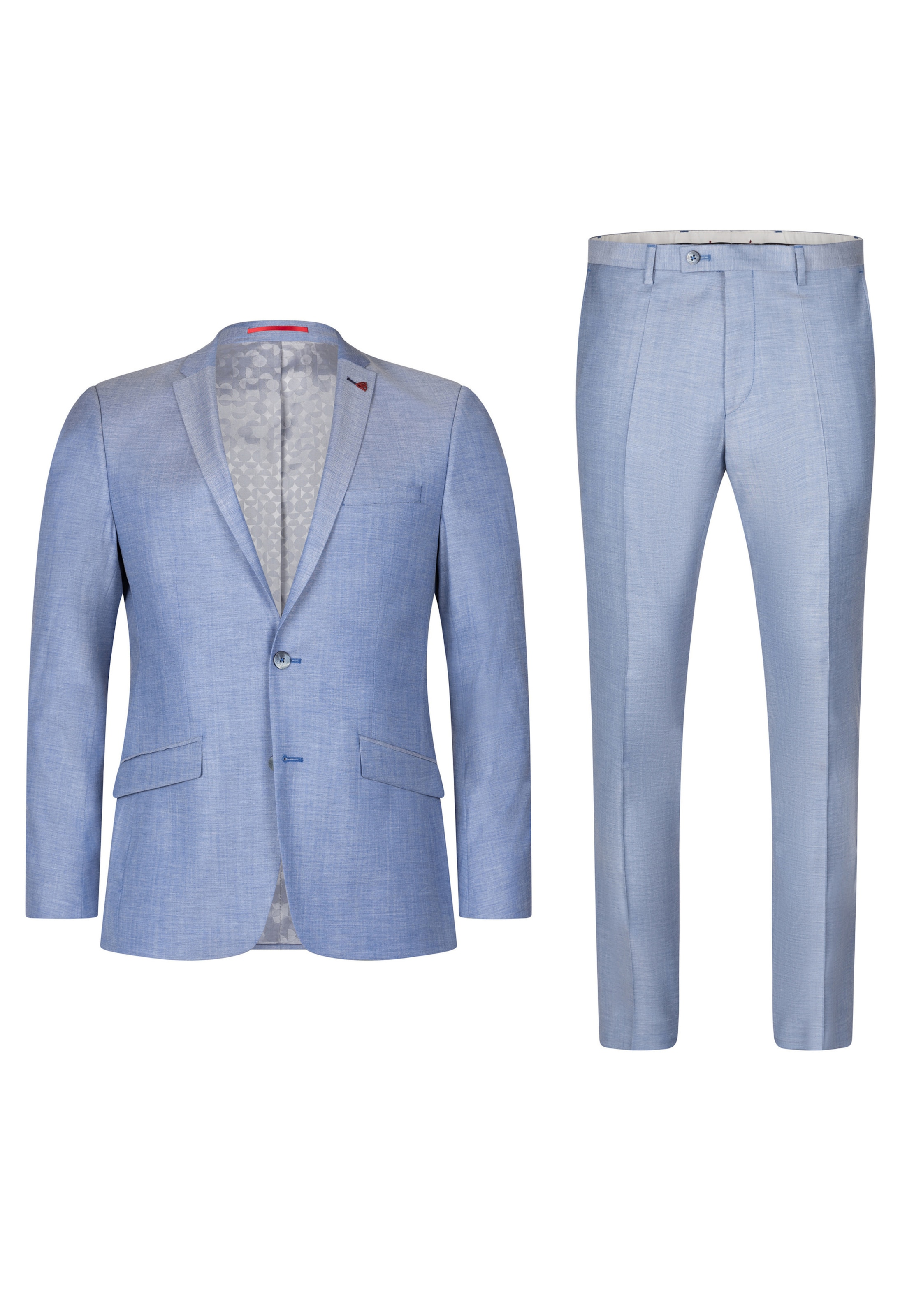 ROY ROBSON Slimfit Pak in Blauw: voorkant