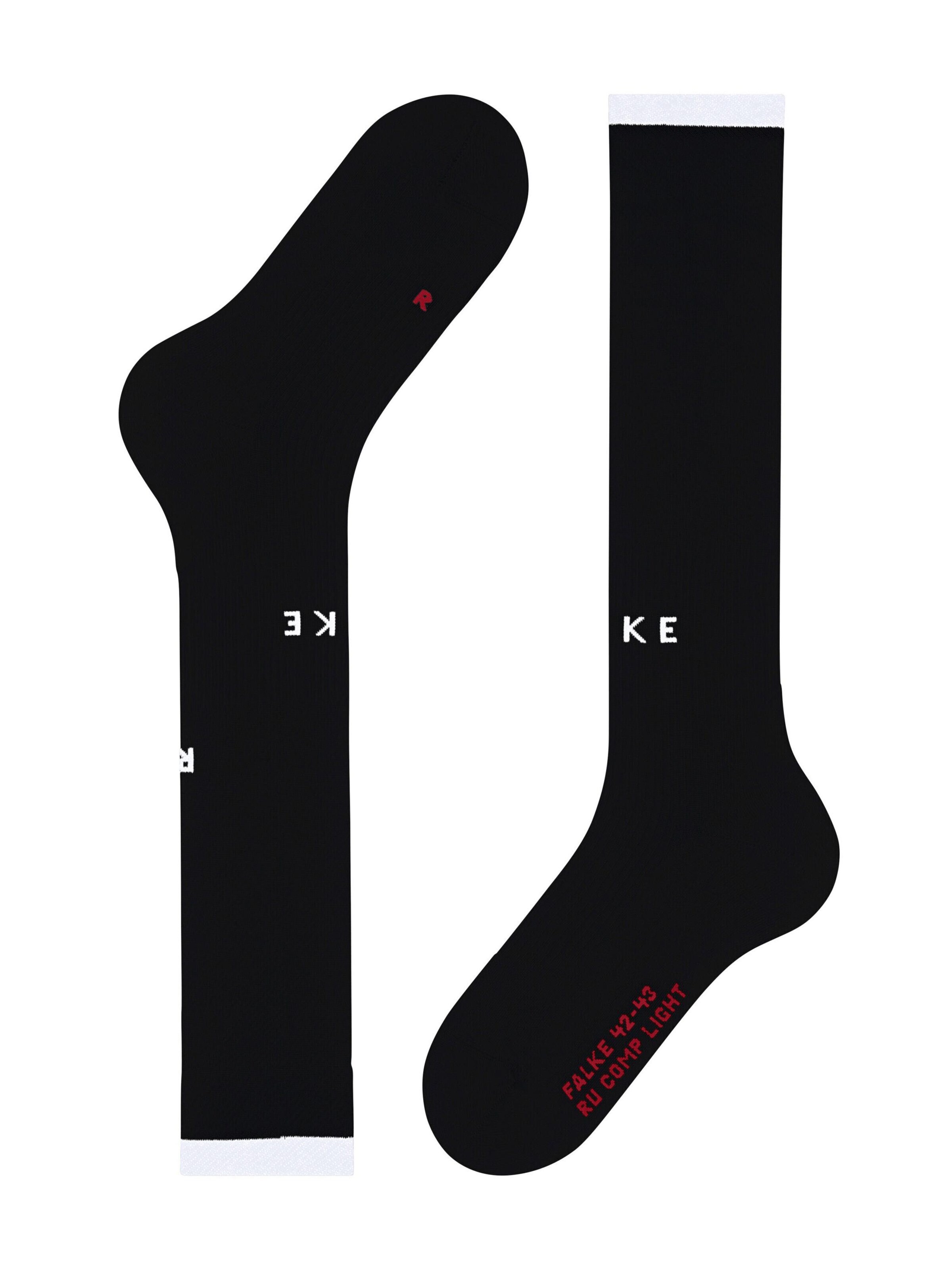 FALKE Athletic Socks 'RU Compression Energy Light M' in Black