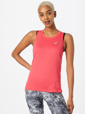 ASICS Sports Top in Pink: front