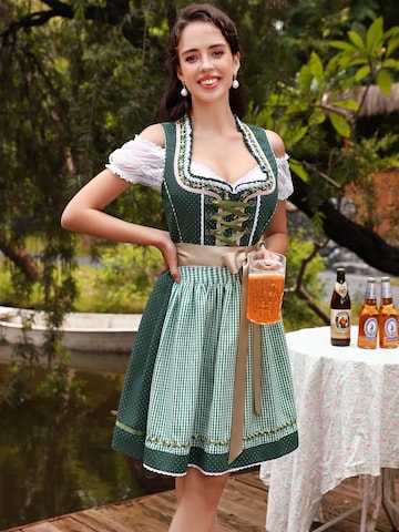 Yesfashion Dirndl‌‌‌‌‌ in Grün