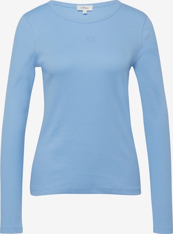 T-shirt s.Oliver en bleu : devant