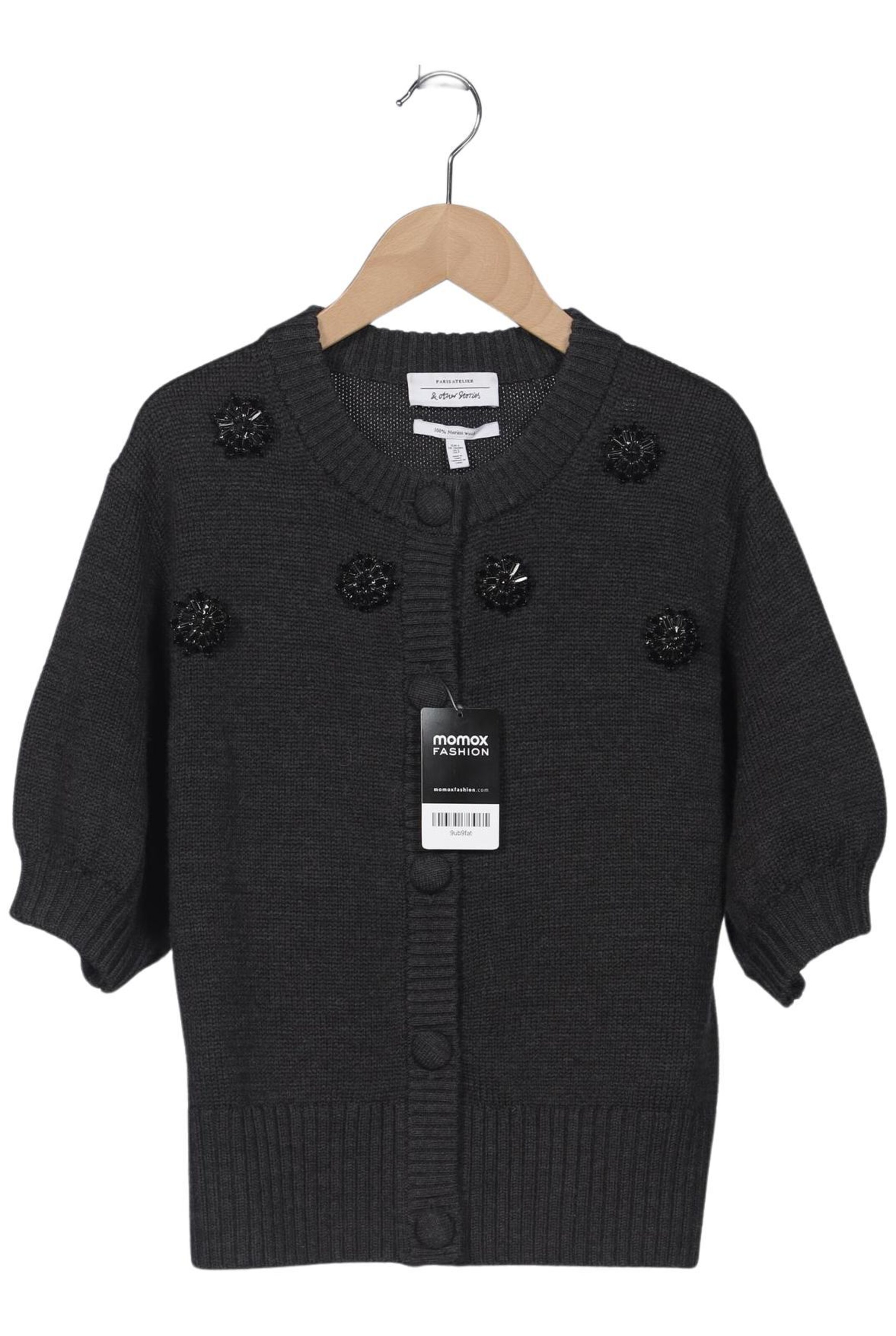 & Other Stories Sweater & Cardigan in S in Black: front