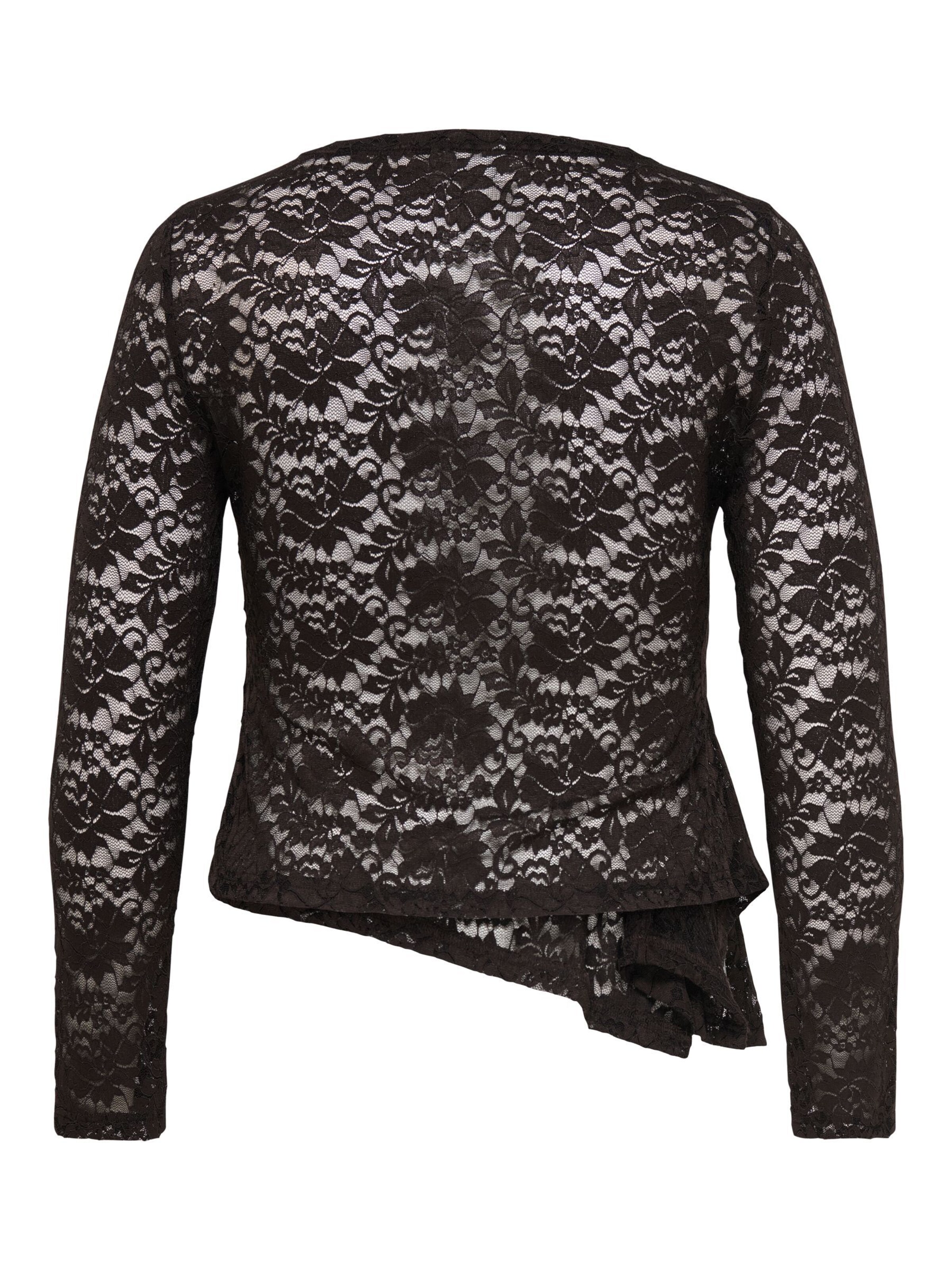 ONLY Carmakoma Bluse i sort