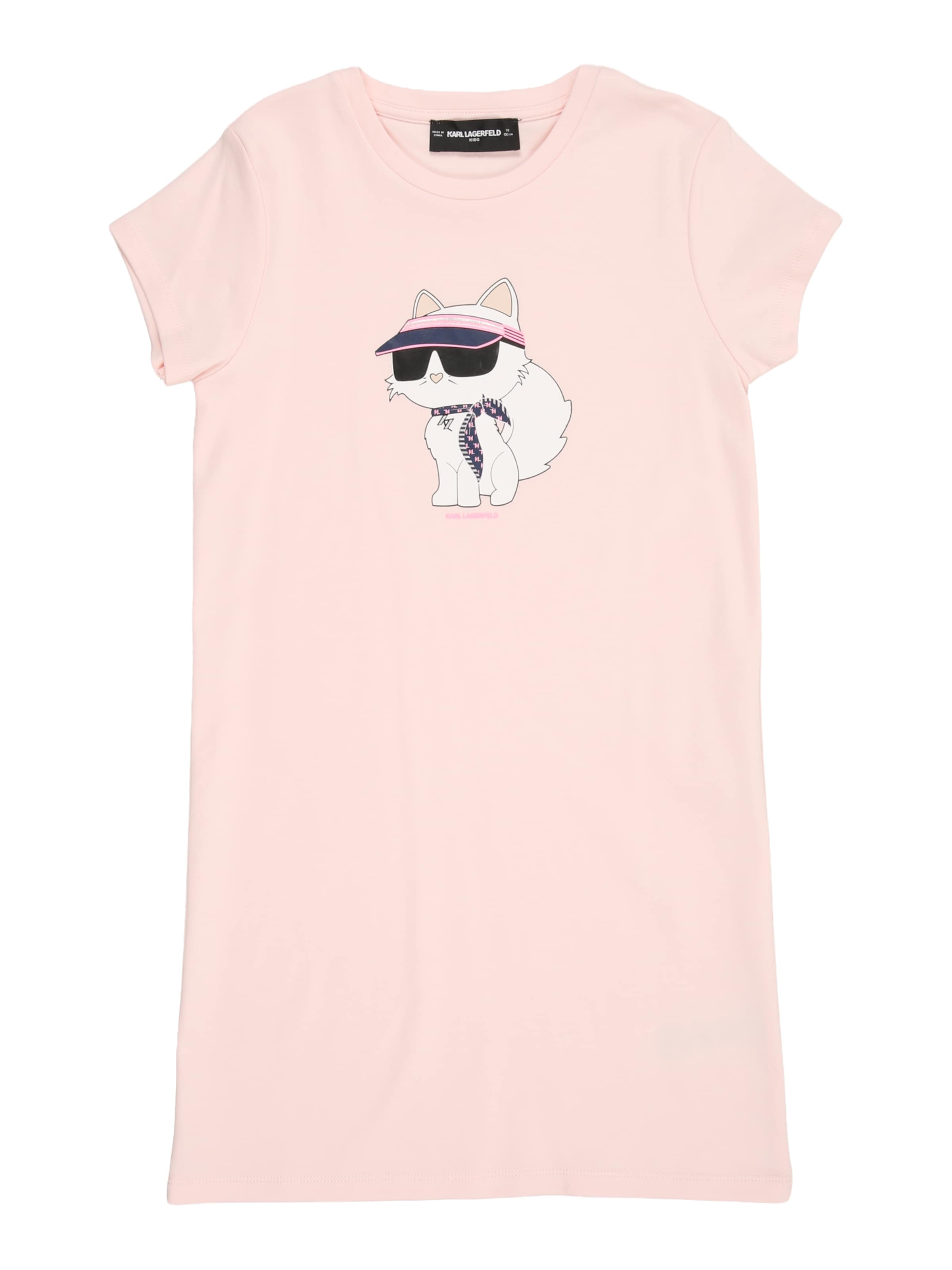 Karl Lagerfeld Рокля в розово: отпред