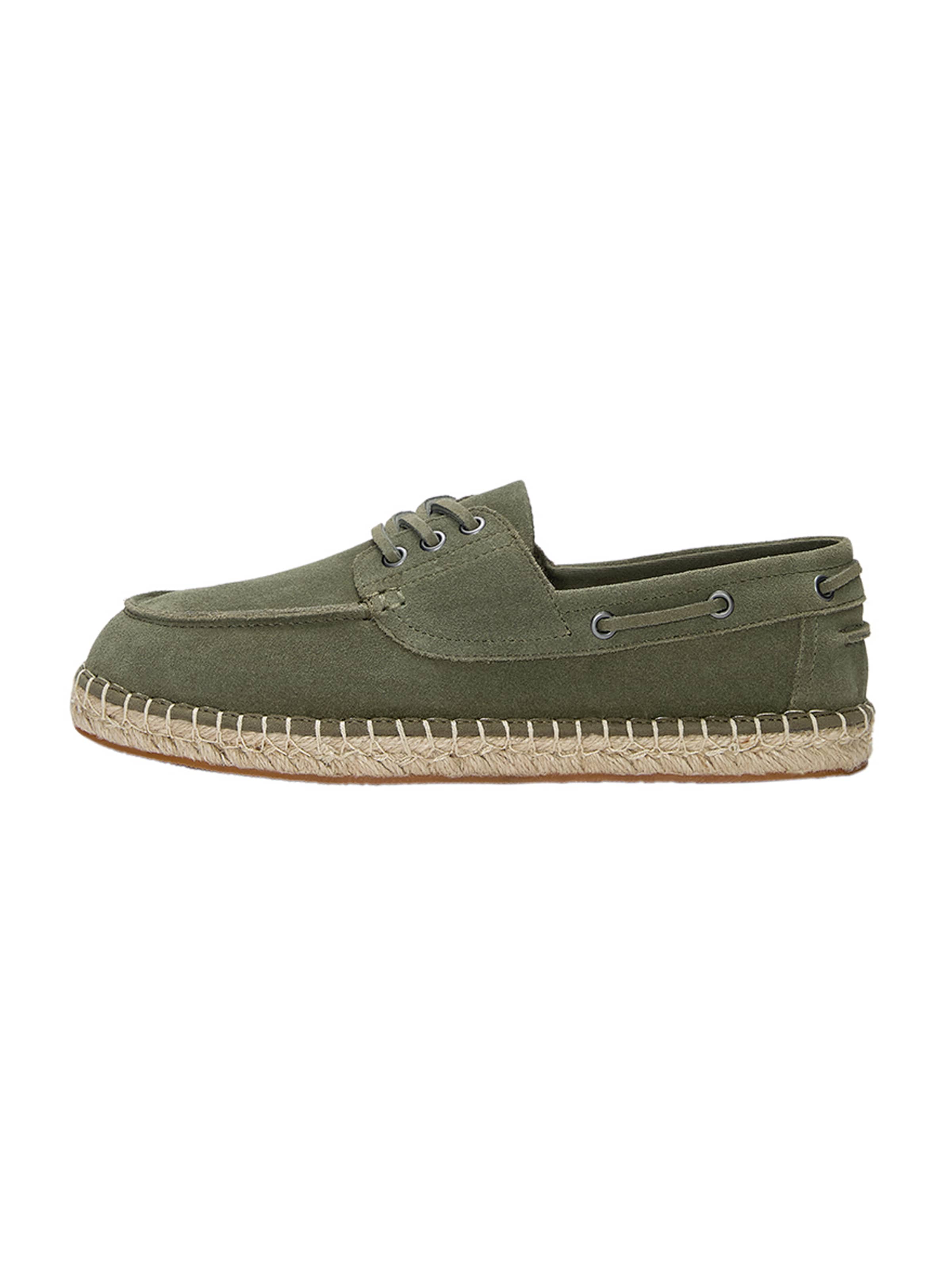 Mocasini de la Pull&Bear pe verde