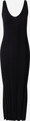 Karo Kauer Knit dress in Black: front