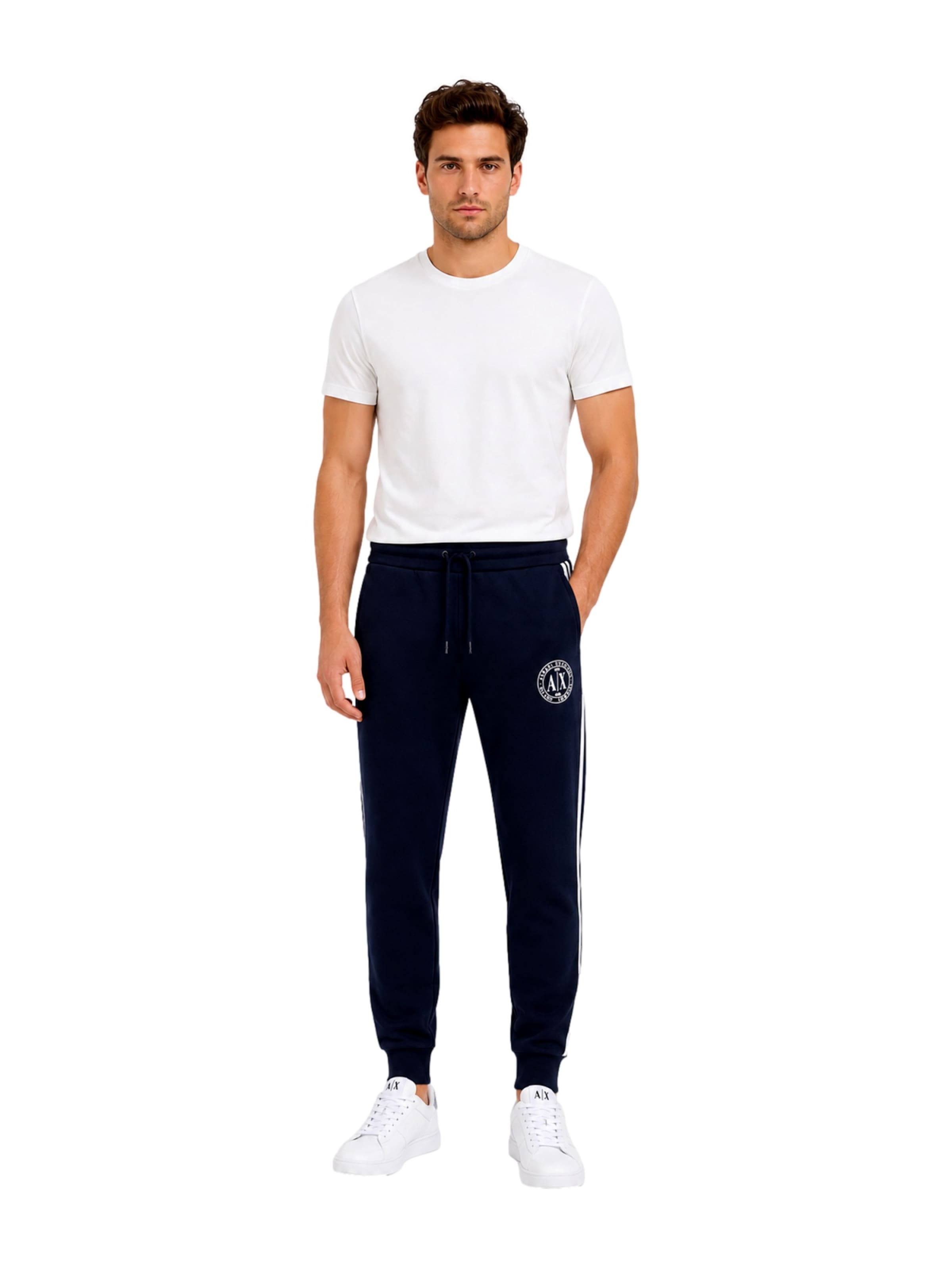 Tapered Pantaloni di Emporio Armani in blu