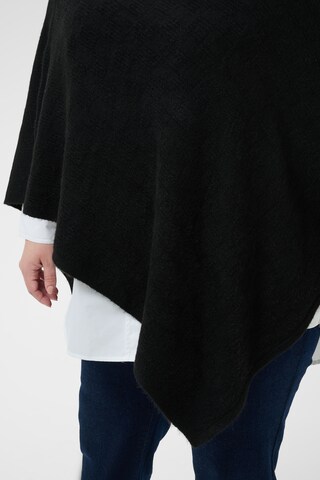 KAFFE CURVE Cape 'Jenny' in Black